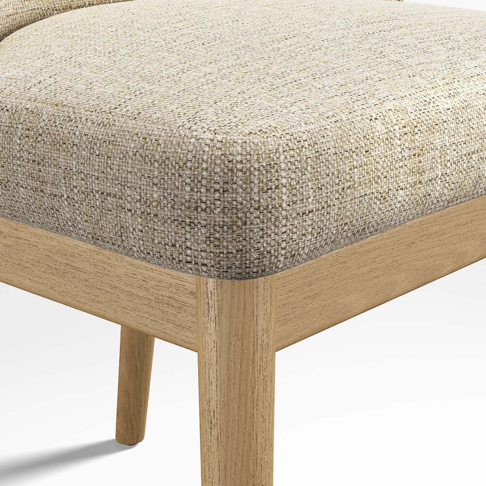 ⁦Natural Wood Dining Chair⁩ - الصورة ⁦2⁩